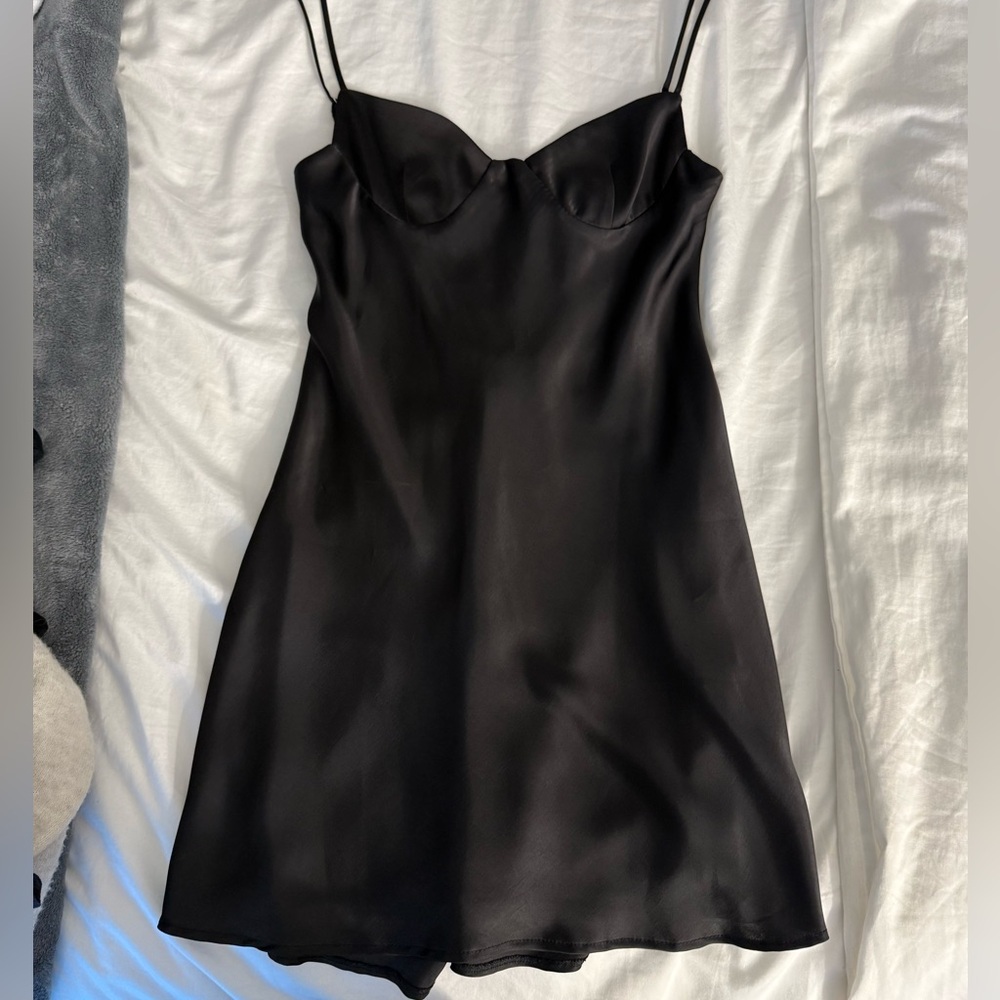 Zara Silk Slip Dress